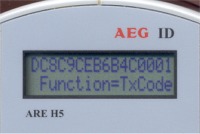 HEXA tvar kódu mikročipu